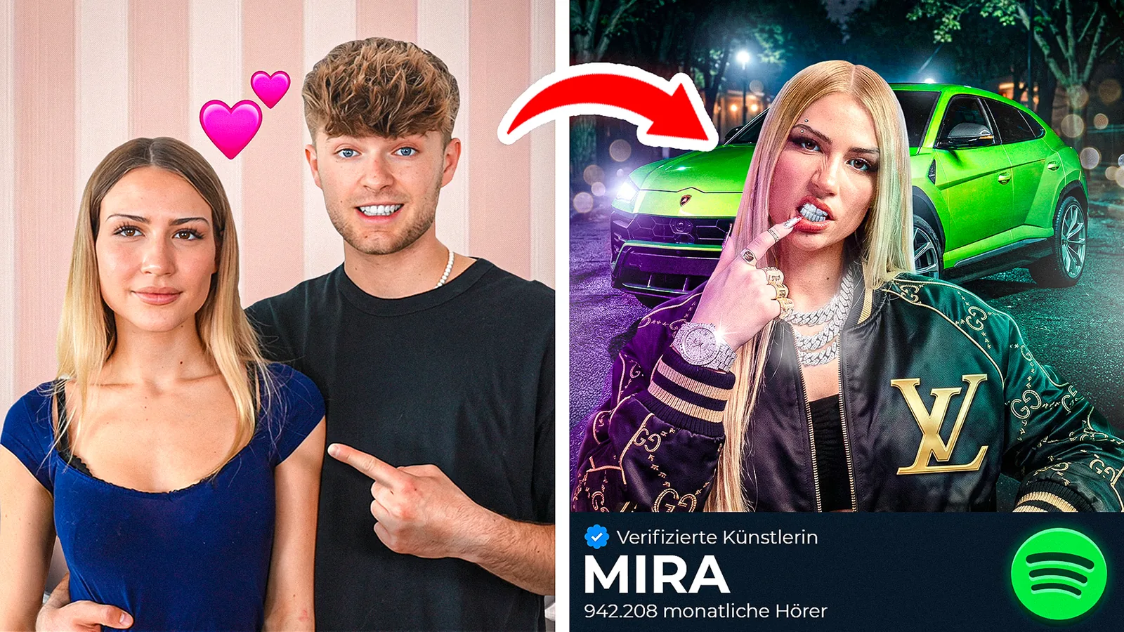 Lewinray macht seine Freundin zum Rapper